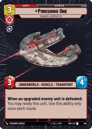 Punishing One - Dengar's Jumpmaster (Hyperspace) (406) - Shadows of the Galaxy