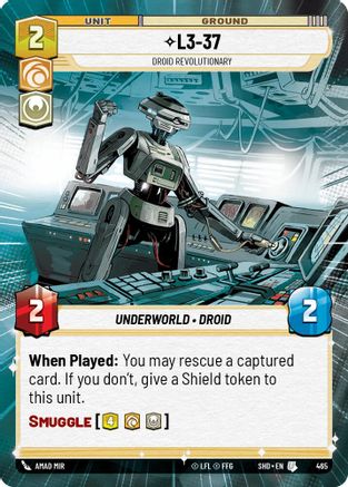 L3-37 - Droid Revolutionary (Hyperspace) (465) - Shadows of the Galaxy