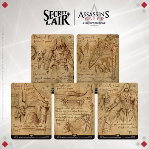 Secret Lair: Drop Series - Secret Lair x Assassin's Creed: Da Vinci's Designs