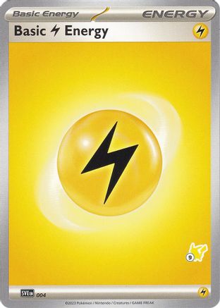 Basic Lightning Energy - Pikachu 9 004 Battle Academy 2024 - Common