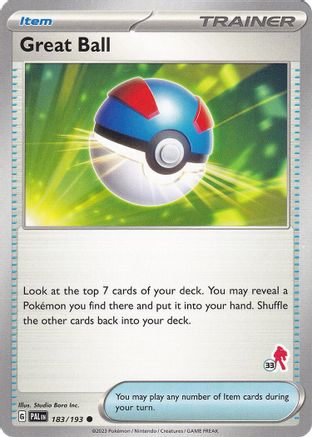 Great Ball - Armarouge 33 183 Battle Academy 2024 - Common