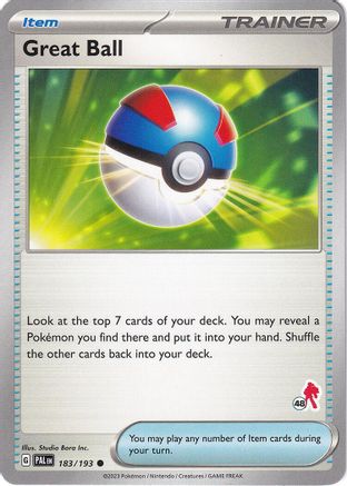 Great Ball - Armarouge 48 183 Battle Academy 2024 - Common