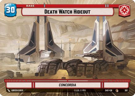 Death Watch Hideout // Shield (Hyperspace) (301 // T04) - Shadows of the Galaxy