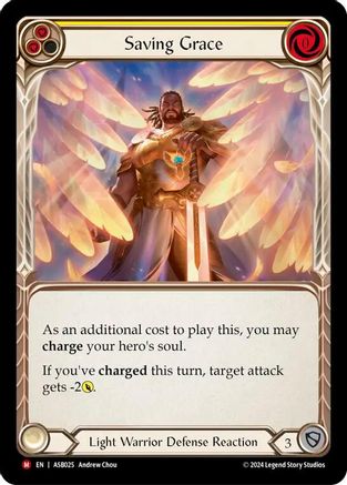 Saving Grace (ASB025) - Armory Deck: Boltyn Rainbow Foil