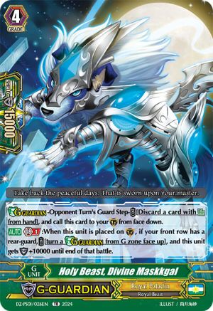 Holy Beast, Divine Maskkgal (DZ-PS01/026EN) - DZ-PS01: Premium Deckset “Jewel Knight”