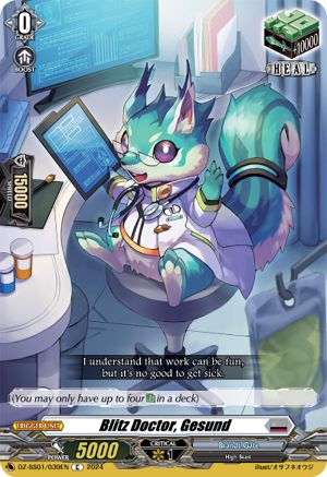 Blitz Doctor, Gesund (DZ-SS01/039EN) - DZ-SS01: Festival Booster 2024