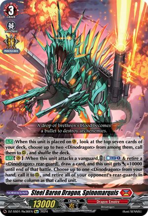 Steel Baron Dragon, Spinomarquis (DZ-SS01/Re36EN) - DZ-SS01: Festival Booster 2024