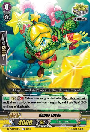 Happy Lucky (DZ-PS03/013EN) - DZ-PS03: Premium Deckset “Musketeer”