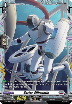 Garter, Silhouette (D-PR/489EN) - D Promo Cards