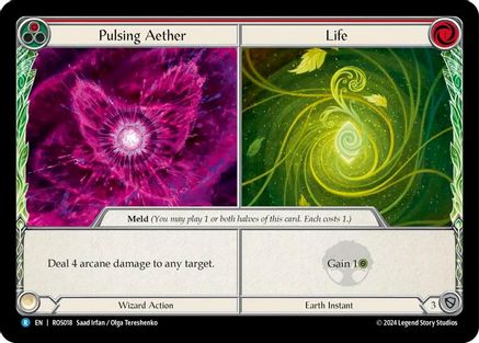 Pulsing Aether // Life (ROS018) - Rosetta Rainbow Foil