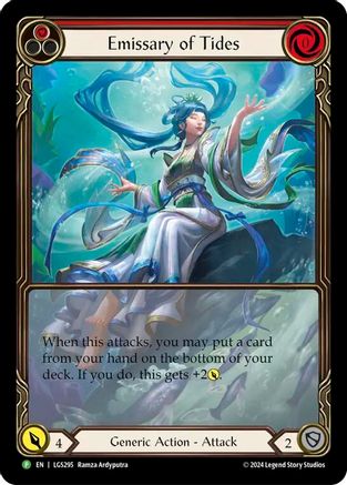 Emissary of Tides - LGS295 (LGS295) - Flesh and Blood: Promo Cards Rainbow Foil