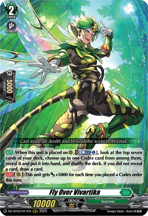 Fly Over Vivartika (DZ-BT03/017EN) - DZ-BT03: Dimensional Transcendence