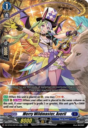 Merry Wildmaster, Averil (DZ-BT03/027EN) - DZ-BT03: Dimensional Transcendence