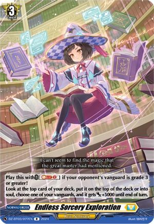 Endless Sorcery Exploration (DZ-BT03/077EN) - DZ-BT03: Dimensional Transcendence