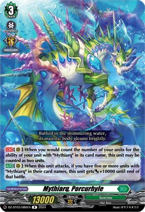 Mythiarq, Porcurhyle (DZ-BT03/080EN) - DZ-BT03: Dimensional Transcendence