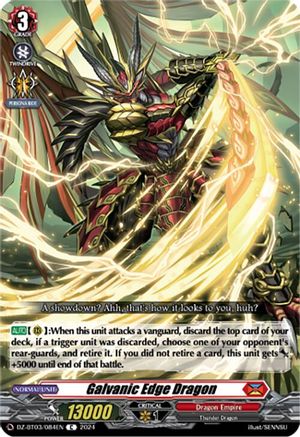 Galvanic Edge Dragon (DZ-BT03/084EN) - DZ-BT03: Dimensional Transcendence