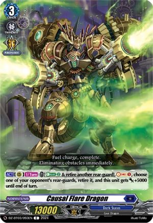 Causal Flare Dragon (DZ-BT03/093EN) - DZ-BT03: Dimensional Transcendence
