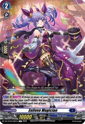 Enliven Magician (DZ-BT03/095EN) - DZ-BT03: Dimensional Transcendence