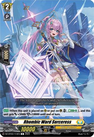 Rhombic Ward Sorceress (DZ-BT03/113EN) - DZ-BT03: Dimensional Transcendence
