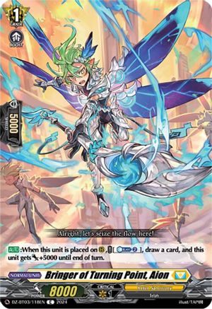Bringer of Turning Point, Aion (DZ-BT03/118EN) - DZ-BT03: Dimensional Transcendence