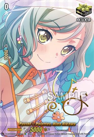 Pastel*Palettes, Hina Hikawa (EX) (Foil) (DZ-BT03/EX12EN-S) - DZ-BT03: Dimensional Transcendence