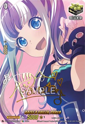 RAISE A SUILEN, PAREO (EX) (Foil) (DZ-BT03/EX34EN-S) - DZ-BT03: Dimensional Transcendence