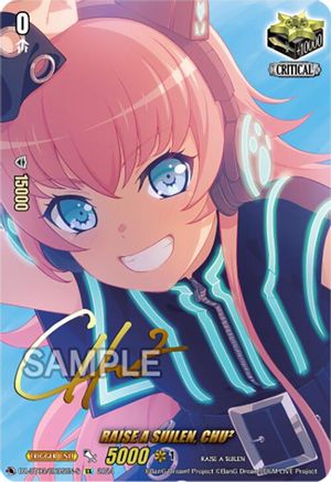 RAISE A SUILEN, CHU Squared (EX) (Foil) (DZ-BT03/EX35EN-S) - DZ-BT03: Dimensional Transcendence