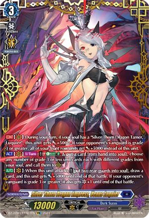 Silver Thorn Dragon Empress, Venus Luquier (FFR) (DZ-BT03/FFR07EN) - DZ-BT03: Dimensional Transcendence