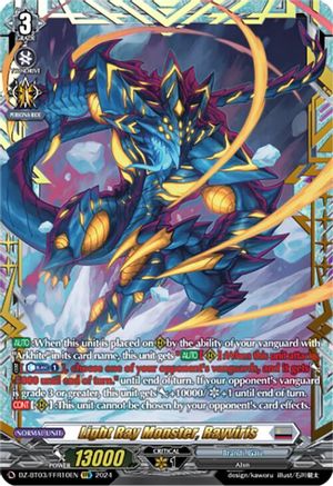 Light Ray Monster, Rayviris (FFR) (DZ-BT03/FFR10EN) - DZ-BT03: Dimensional Transcendence
