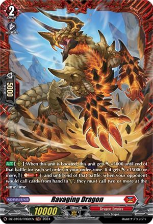 Ravaging Dragon (FR) (DZ-BT03/FR02EN) - DZ-BT03: Dimensional Transcendence