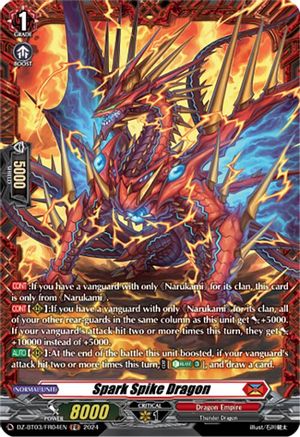 Spark Spike Dragon (FR) (DZ-BT03/FR04EN) - DZ-BT03: Dimensional Transcendence