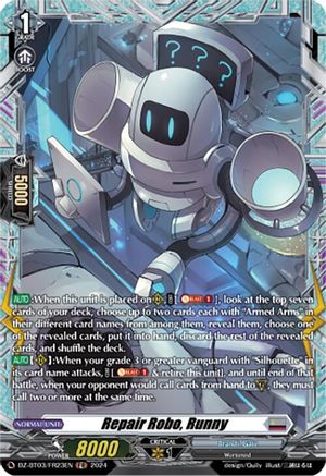 Repair Robo, Runny (FR) (DZ-BT03/FR23EN) - DZ-BT03: Dimensional Transcendence
