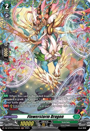 Flowerstorm Dragon (FR) (DZ-BT03/FR40EN) - DZ-BT03: Dimensional Transcendence