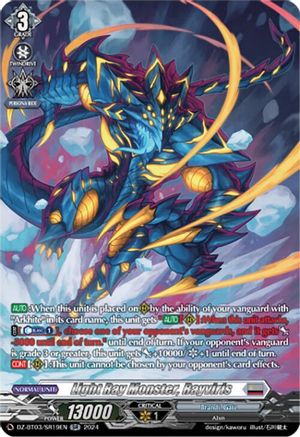 Light Ray Monster, Rayviris (SR) (DZ-BT03/SR19EN) - DZ-BT03: Dimensional Transcendence