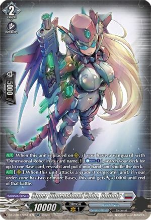 Super Dimensional Robo, Dailady (SR) (DZ-BT03/SR21EN) - DZ-BT03: Dimensional Transcendence