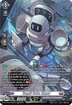 Repair Robo, Runny (SR) (DZ-BT03/SR25EN) - DZ-BT03: Dimensional Transcendence