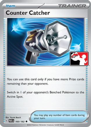 Counter Catcher 160/182 Prize Pack Series Cards - Uncommon