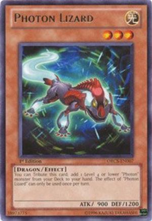 Photon Lizard (ORCS-EN007) - Order of Chaos 1st Edition