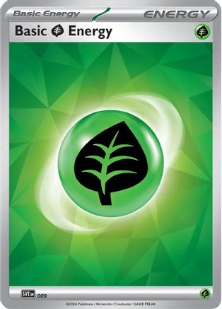 Basic Grass Energy 009 SVE Scarlet & Violet Energies - Common