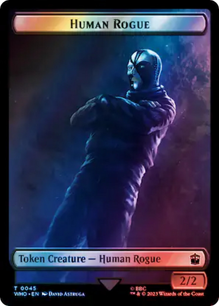 Human Rogue (TWHO-045) - Doctor Who Tokens Foil