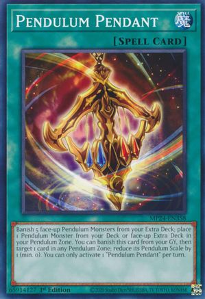 Pendulum Pendant (MP24-EN358) - 25th Anniversary Tin: Dueling Mirrors 1st Edition