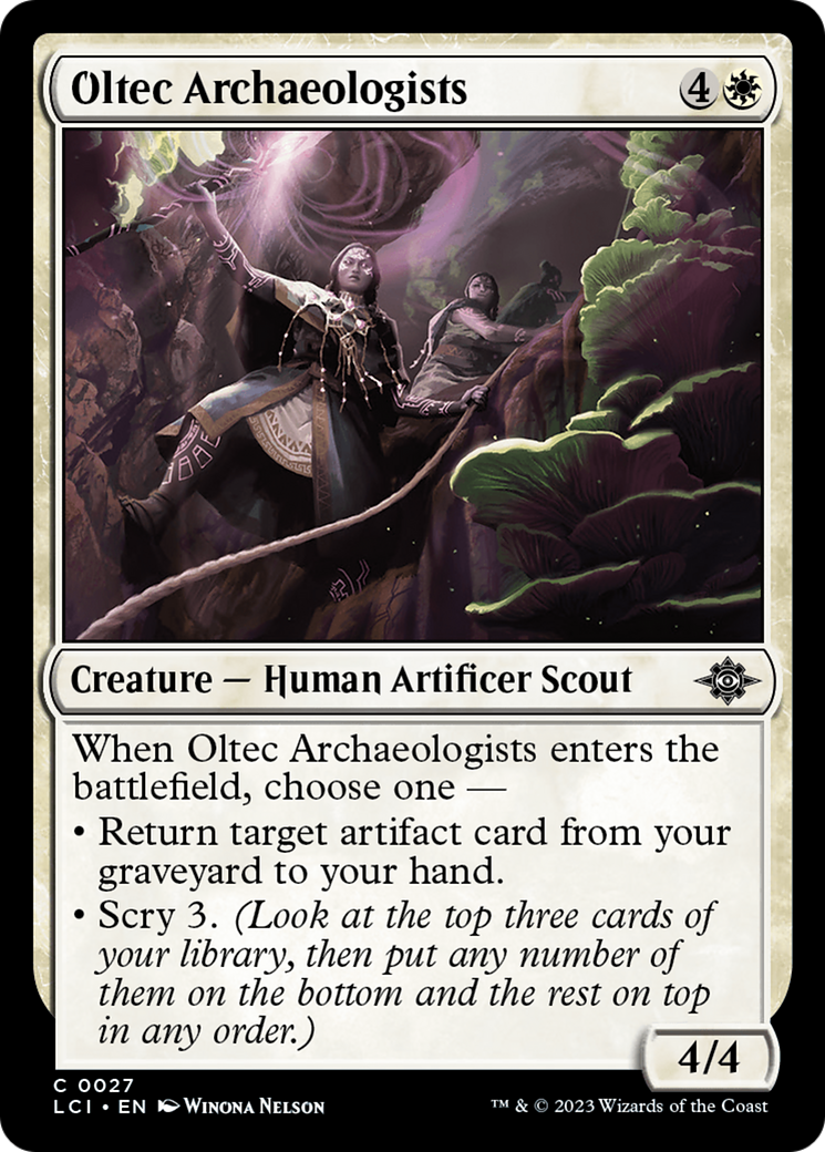 Oltec Archaeologists (LCI-027) - The Lost Caverns of Ixalan Foil