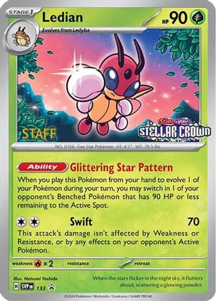 Ledian 133 - Reverse Holofoil SV Scarlet & Violet Promo Cards - Promo