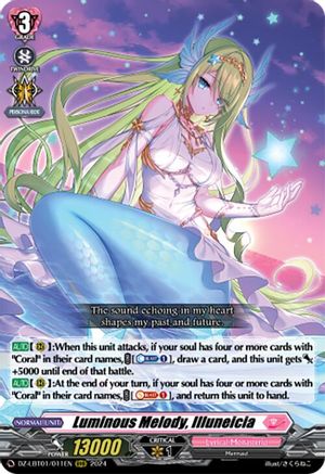 Luminous Melody, Illuneicia (DZ-LBT01/011EN) - DZ-LBT01: Lyrical Monasterio Sparkling Stars!
