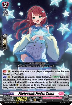 Photogenic Finder, Teurn (DZ-LBT01/016EN) - DZ-LBT01: Lyrical Monasterio Sparkling Stars!