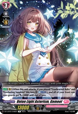 Union Light Asterism, Gemeel (DZ-LBT01/048EN) - DZ-LBT01: Lyrical Monasterio Sparkling Stars!