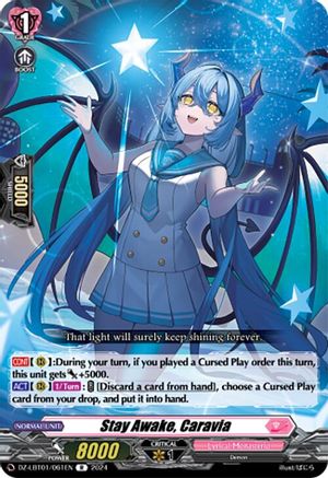 Stay Awake, Caravia (DZ-LBT01/061EN) - DZ-LBT01: Lyrical Monasterio Sparkling Stars!