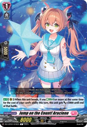 Jump on the Count! Araciene (DZ-LBT01/079EN) - DZ-LBT01: Lyrical Monasterio Sparkling Stars!