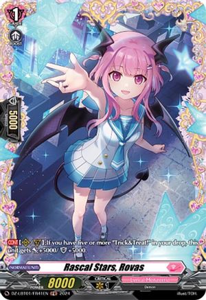 Rascal Stars, Rovas (FR) (DZ-LBT01/FR41EN) - DZ-LBT01: Lyrical Monasterio Sparkling Stars!