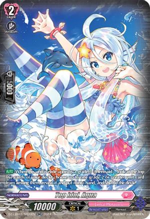 Top Idol, Aqua (SR) (DZ-LBT01/SR26EN) - DZ-LBT01: Lyrical Monasterio Sparkling Stars!
